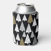 Winterabende: Gold-Silber-Bäume. Dosenkühler (Kanne Rückseite)
