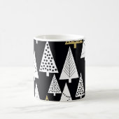 Winterabende: Gold-Silber-Bäume. Kaffeetasse (Mittel)