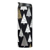 Winterabende: Gold-Silber-Bäume. Thermosbecher (Nach rechts gedreht)