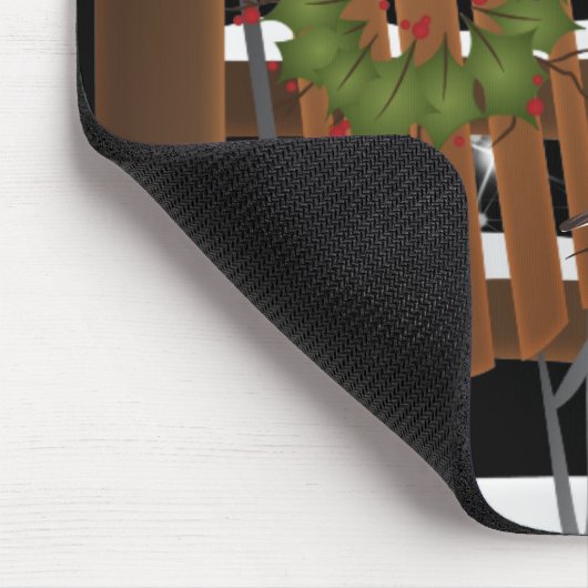 Winterabende Mousepad (Ecke)