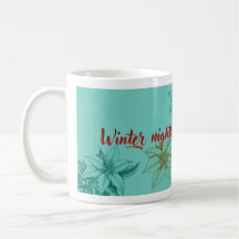 Winterabende und Kaffeelichter - Vintage Botanica