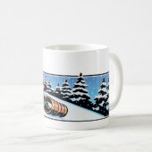 Winterabenteuer Keramik Tasse - Gemütliche Kochnis (VorderseiteRechts)