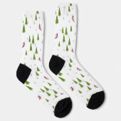 Winterabfahrt Ski Socken (Rechts)