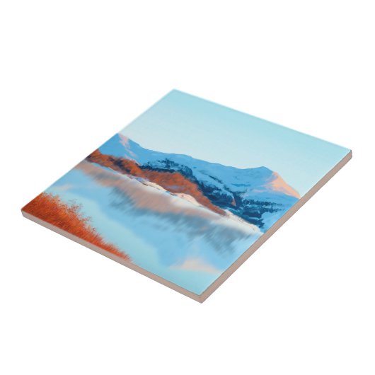 Winterabschied Fliese (Seite)