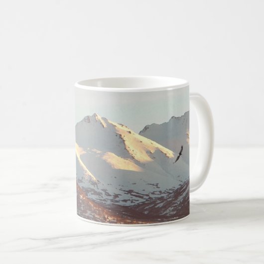 Winteradler Kaffeetasse (VorderseiteRechts)