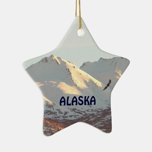 Winteradler Keramik Ornament (Rechts)