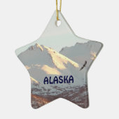 Winteradler Keramik Ornament (Links)