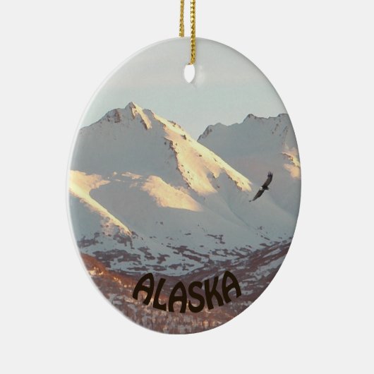 Winteradler Keramik Ornament (Rechts)