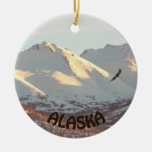 Winteradler Keramik Ornament (Vorne)