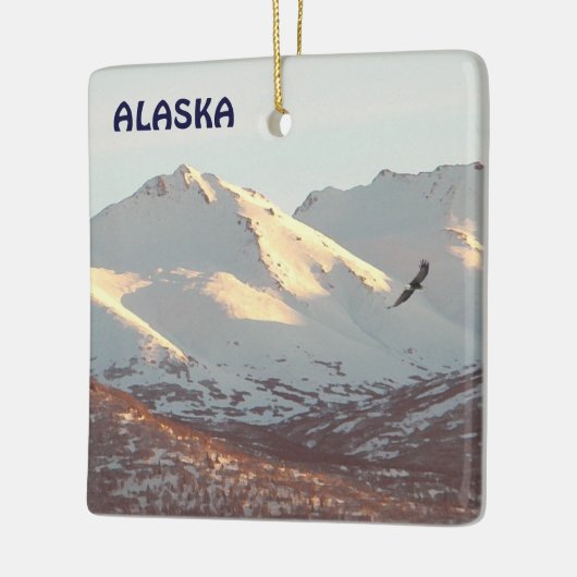 Winteradler Keramikornament (Links)