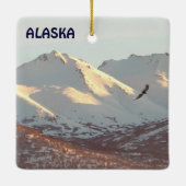 Winteradler Keramikornament (Rückseite)