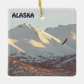 Winteradler Keramikornament (Vorderseite)