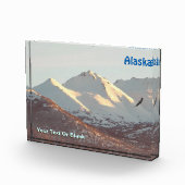 Winteradler und -gebirge fotoblock (Rechts)