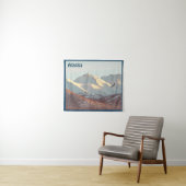 Winteradler Wandteppich (Beispiel (Horizontal))