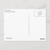 Winterakzente Postkarte (Rückseite)