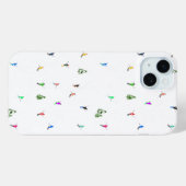 Winteralpine Skifahrer Skispass Case-Mate iPhone Hülle (Rückseite (Horizontal))