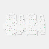 Winteralpine Skifahrer Skispass Geschenkschachtel (Ungefaltet)