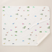 Winteralpine Skifahrer Skispass Sherpadecke (Vorderseite (Horizontal))