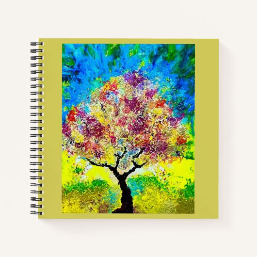 Winteranflug-Notebook Notizblock (Vorderseite)