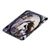 Winterangel Magnet (Linke Seite)