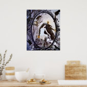 Winterangel Poster (Küche)