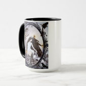 Winterangel Tasse (Vorderseite Links)