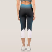 Winteranstrengung Capri Leggings (Rückseite)