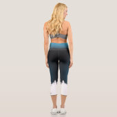 Winteranstrengung Capri Leggings (Rückseite)