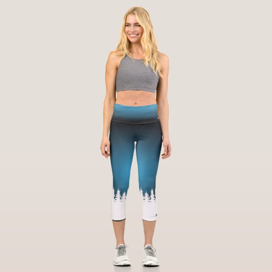 Winteranstrengung Capri Leggings (Vorderseite)