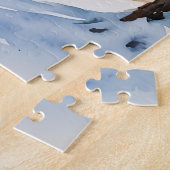 Winterantikes Autopräzzel Puzzle (Seite)