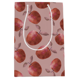 Winteräpfel mutierten rote Schattierungen Mittlere Geschenktüte