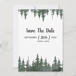 Winteraufenthalt Handmade Card Einladung