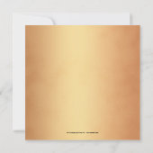 Winteraufenthalt mit knallenden Saitenlichtern Einladung (Rückseite)