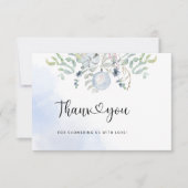 Winterbaby-Dusche Danke (Vorderseite)