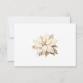 Winterbär seine Kälte draußen danke Karte (Rückseite)