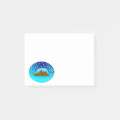 Winterbärenübergabe Post-it Klebezettel (Vorderseite)