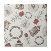 Winterbauernhof Fliese (Vorderseite)