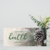 Winterbaum Chiropractic Holiday Geschenkgutschein (Stehend Vorderseite)