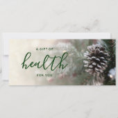 Winterbaum Chiropractic Holiday Geschenkgutschein (Vorderseite)