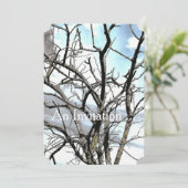 WINTERBAUM EINLADUNG (Stehend Vorderseite)