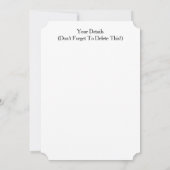 WINTERBAUM EINLADUNG (Rückseite)