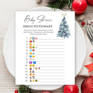 Winterbaum \ Emoji-Picknickspiel