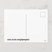 Winterbaum Feiertagspostkarte (Rückseite)