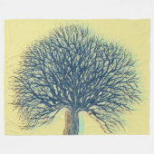 Winterbaum Fleecedecke (Vorderseite (Horizontal))