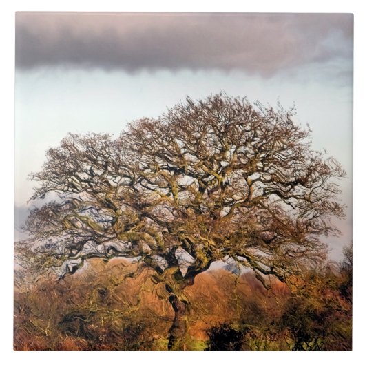 WINTERBAUM FLIESE (Vorderseite)