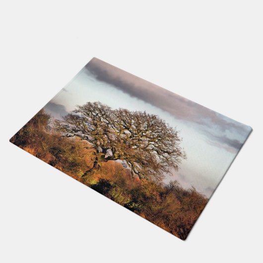 WINTERBAUM FUßMATTE (Schrägansicht)