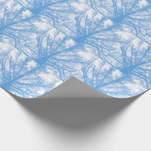 WINTERBAUM GESCHENKPAPIER (Ecke)