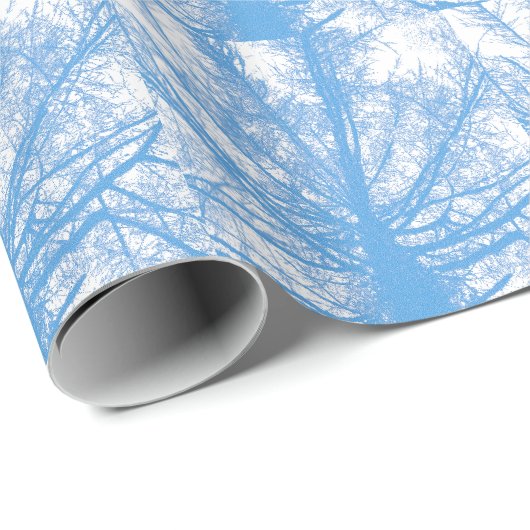 WINTERBAUM GESCHENKPAPIER (Rolleneckpunkt)