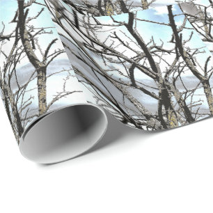 WINTERBAUM GESCHENKPAPIER