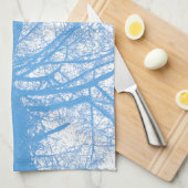 WINTERBAUM GESCHIRRTUCH (Viertel Falte)